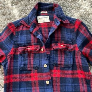 A&F flannel shirt